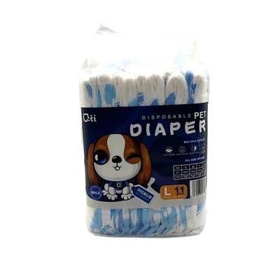 Pañal para mascotas macho L