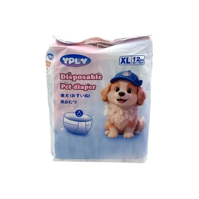 Pañal para mascotas para cachorro macho